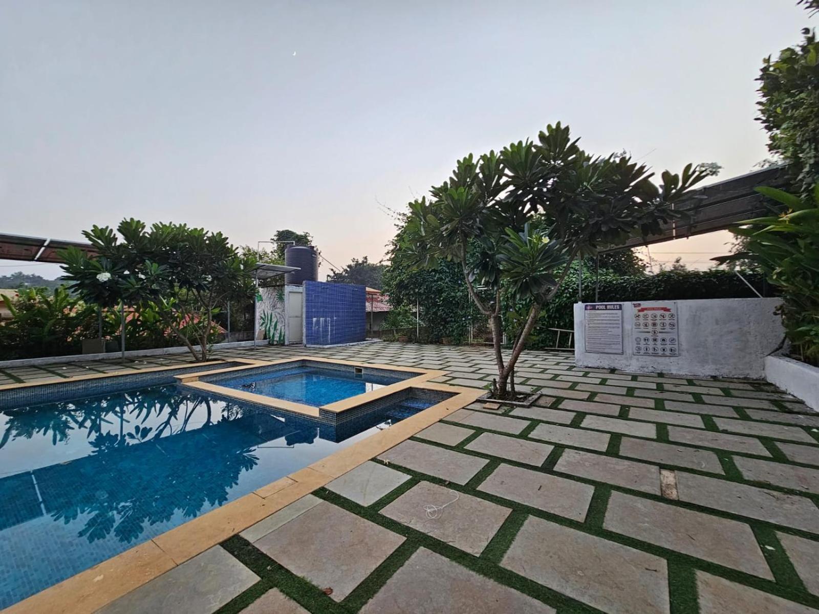 Jenjon Best Retreat Chalets At Sparsh Karjat Resort With Optional Swimming Pool Exterior foto